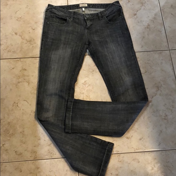 Free People Distress Charcoal Jeans SZ 28 - Picture 4 of 7